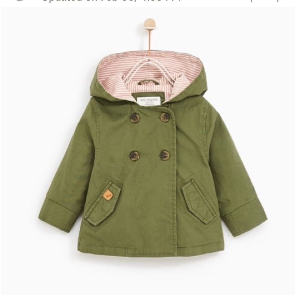 Zara jacket 12/18 months